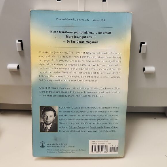 The Power of Now by Eckhart Tolle Paperback - Picture 2 of 6